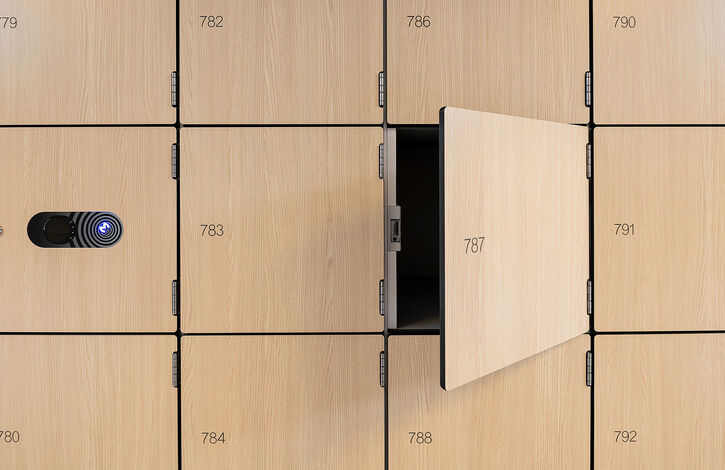 Volkern studenten lockers met RFID sluitsysteem Nova College lr