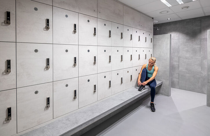 Sportlockers fitness Technogym RFID Sansi Sportstudio lr 43