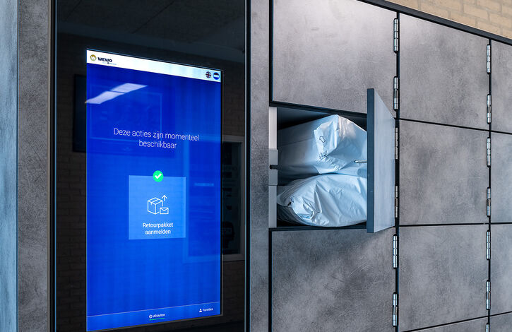WEWO IC Volkern lockers Net Locker Uitgifte Defensie Kleding LR 14